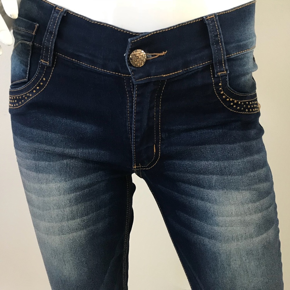 Jeans Colombian blue fitted jeans